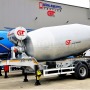 Concrete Mixer Semi Trailer